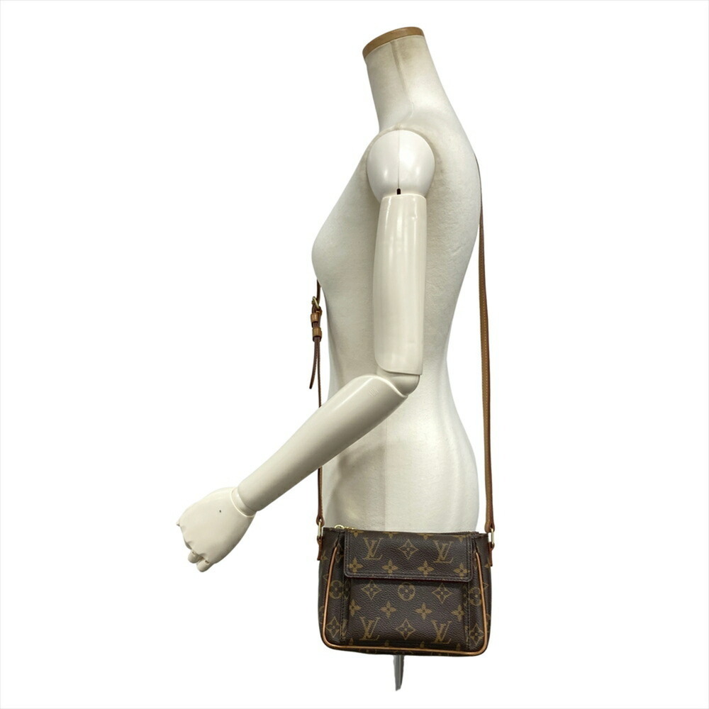 LOUIS VUITTON Brown Monogram Canvas Shoulder Bag - Picture 2 of 10